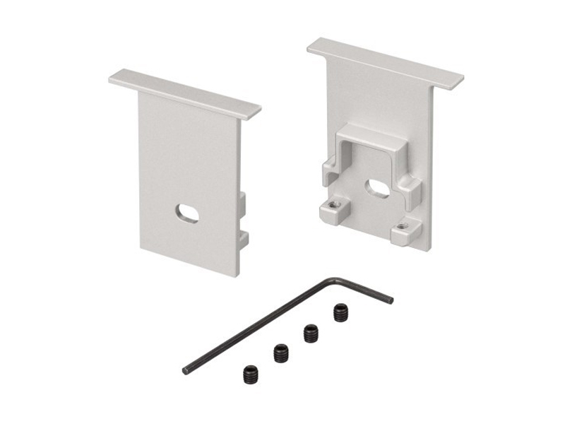 Заглушка SL-COMFORT-2542-F BLACK c отверстием купить оптом в Москве 