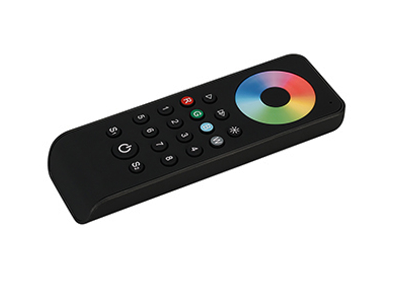 Пульт SMART-R43-RGBW Black (8 зон, 2.4G) купить оптом в Москве 