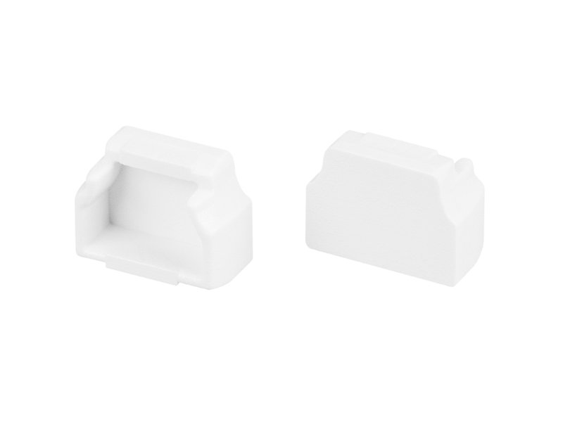 Заглушка СEIL-S12-SHADOW-20-SIDE WHITE глухая купить оптом в Москве 