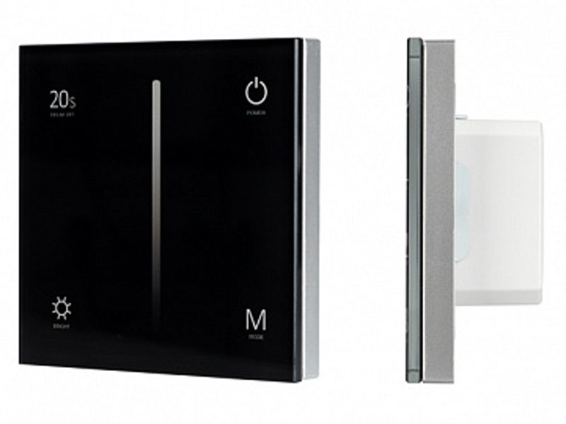 Купить Панель Sens SMART-P42-DIM Black (230V, 0/1-10V) 