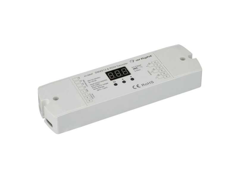 Декодер SMART-DMX-SUF (12-24V, 3x6A) купить оптом в Москве 