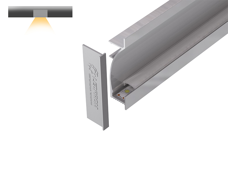 Профиль алюминиевый LP 7016 (2000 мм) купить оптом в Москве 