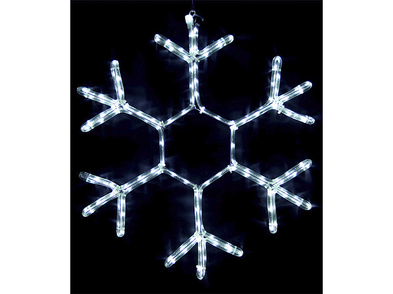Снежинка светодиодная стандарт 0,7м, 220V купить оптом в Москве 