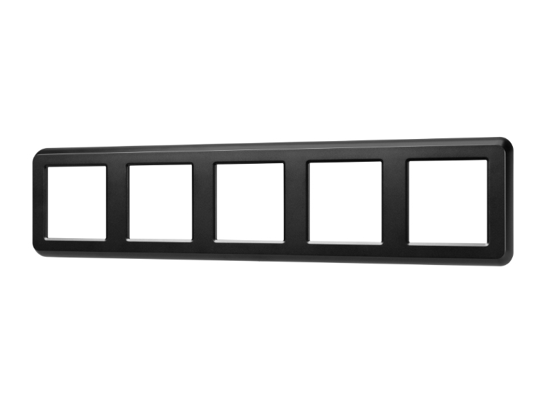 Купить Рамка пластиковая FRM-VERSA-PL-5-BK 