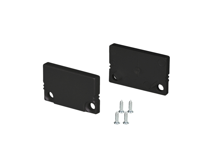 Заглушка SL-SLIM20-H13 BLACK глухая купить оптом в Москве 