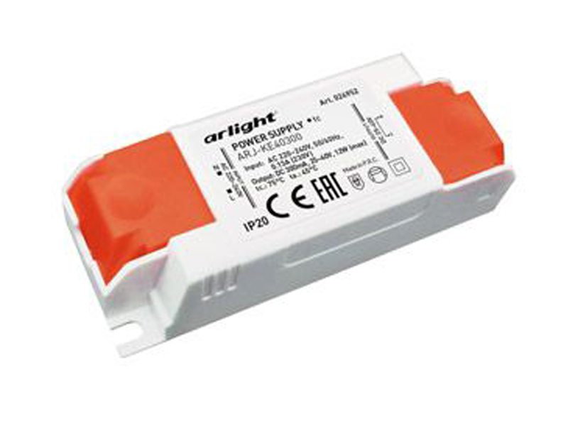 Блок питания ARJ-KE40300 (12W, 300mA) купить оптом в Москве 