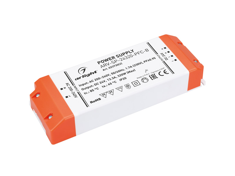 Блок питания ARV-SP-320-PFC-B купить оптом в Москве 