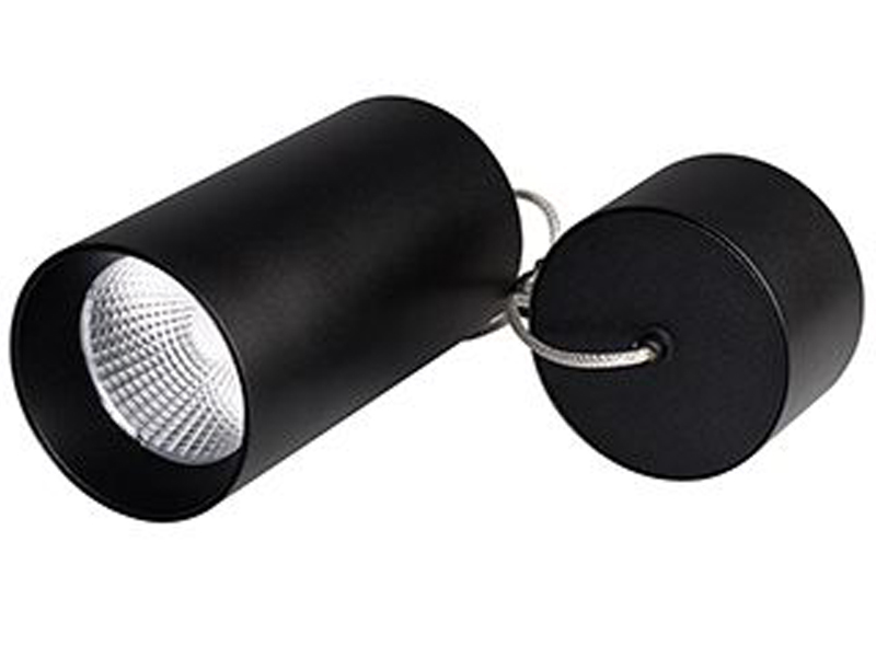 Купить светильник подвесной sp-polo-r85-2-15w 40deg (black, black ring)