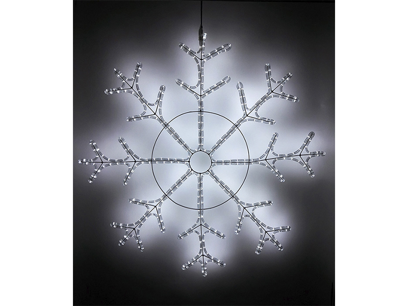 Снежинка светодиодная стандарт 1,1м, 220V купить оптом в Москве 