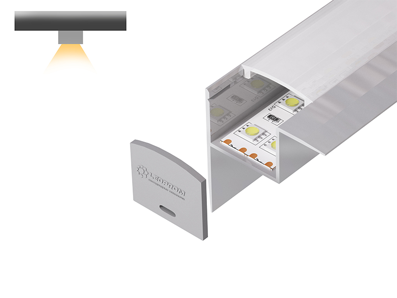 Профиль алюминиевый LP 4543 (2000 мм) купить оптом в Москве 