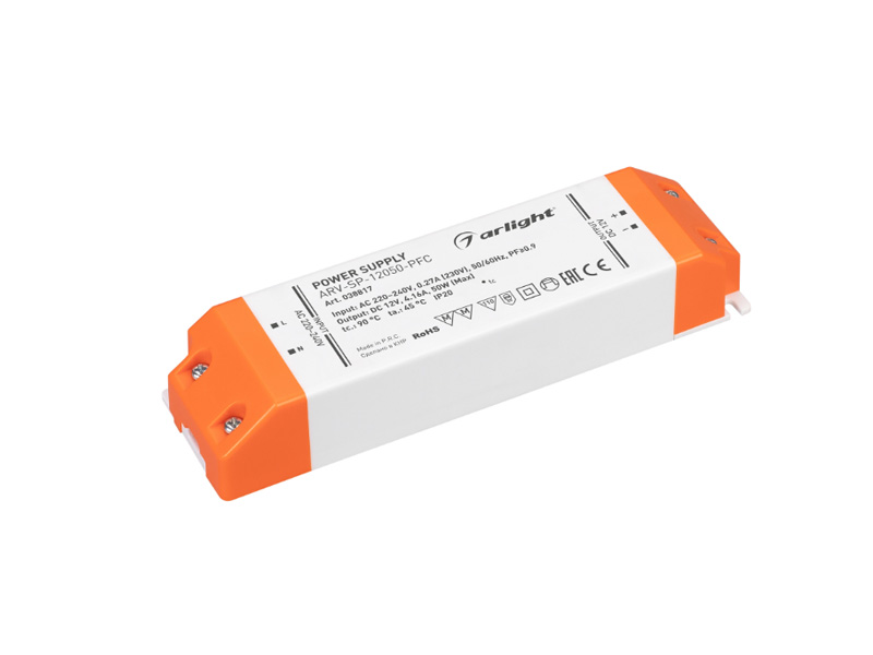 Блок питания ARV-SP-050-PFC купить оптом в Москве 