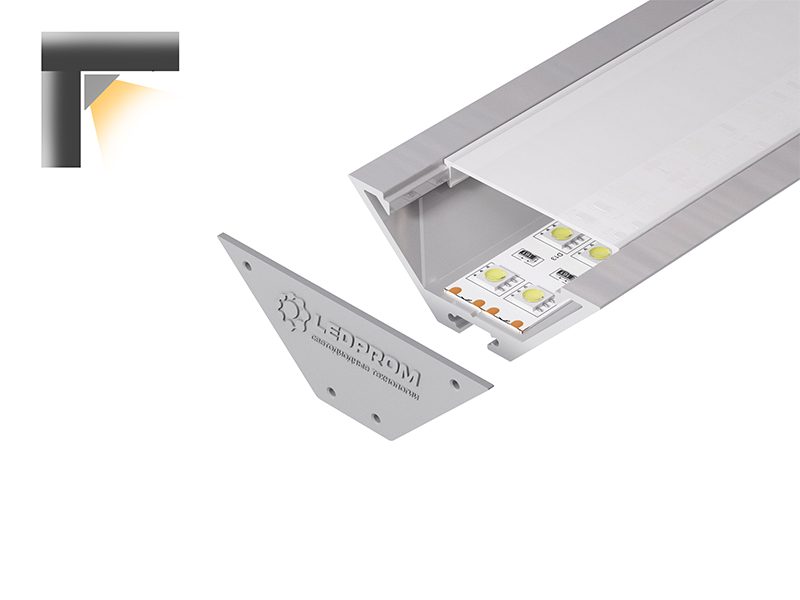 Профиль алюминиевый LP 2364 (2000 мм) купить оптом в Москве 