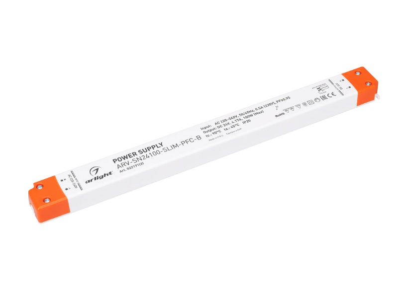 Блок питания ARV-SN100-SLIM-PFC-B купить оптом в Москве 