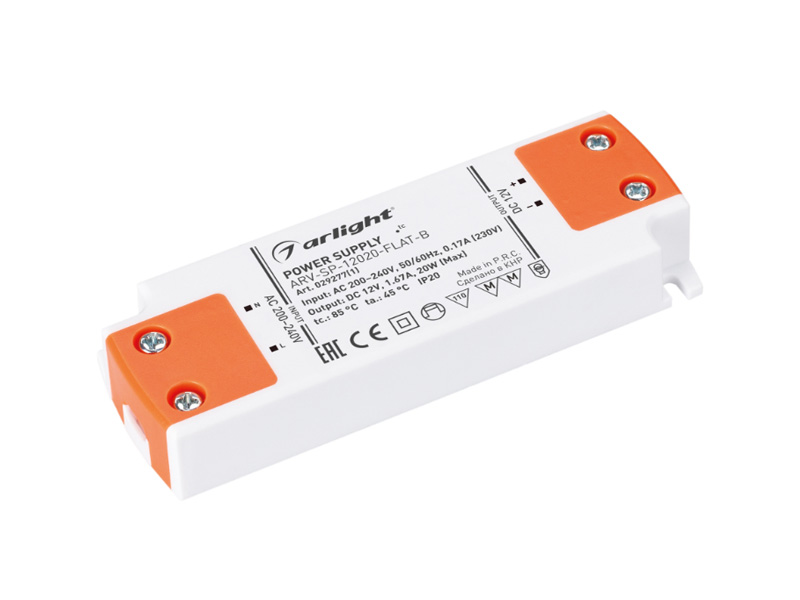 Блок питания ARV-SP-020-FLAT-B купить оптом в Москве 