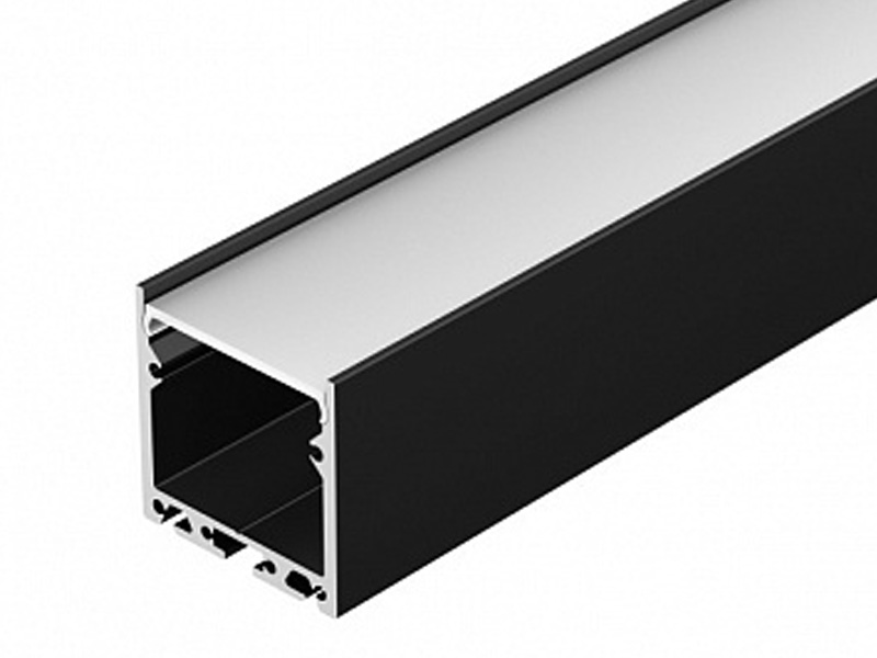 Профиль с экраном SL-LINE-3535-2500 BLACK+OPAL купить оптом в Москве 