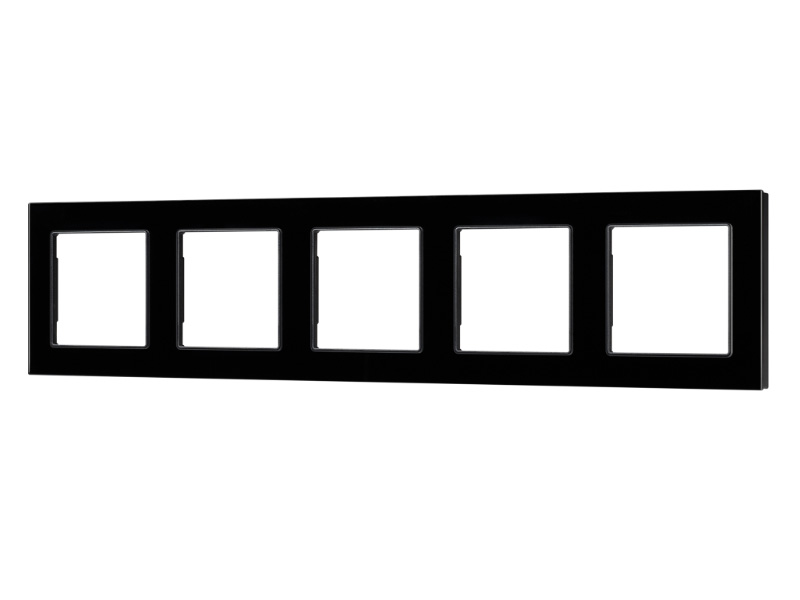 Купить Рамка стеклянная FRM-GLARE-GS-5-BK 