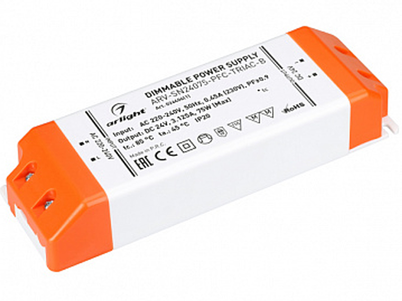 Блок питания ARV-SN75-PFC-TRIAC-B купить оптом в Москве 