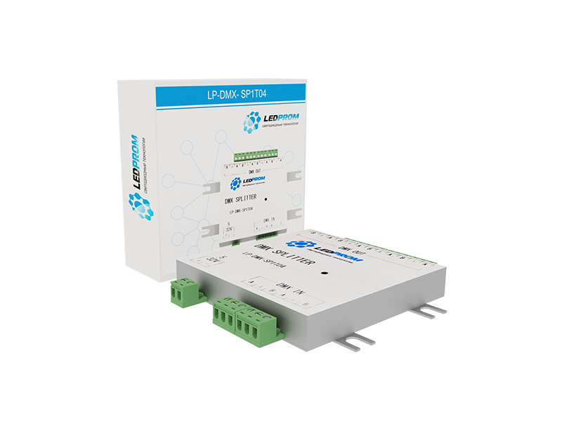 Сплиттер LP-DMX-SP1TO4 купить оптом в Москве 