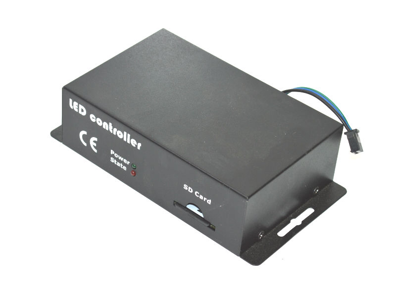 Купить RGB Контроллер - LP-2801 pixel (1024 pix, 220V, SD-карта) 