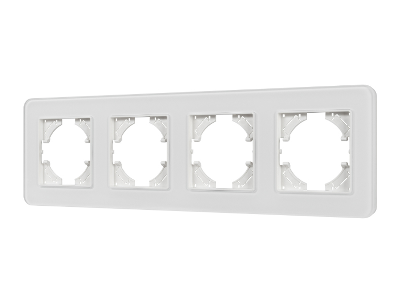 Купить Рамка стеклянная FRM-OMALI-SFGS-4-WH 