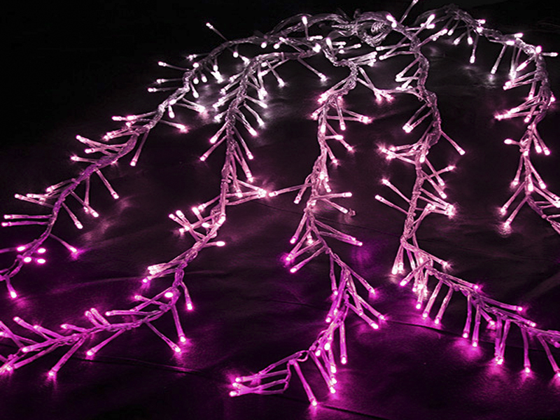 Супер бахрома с эффектом бегущий огонь 2x1м, 24V светодиодная бахрома оптом