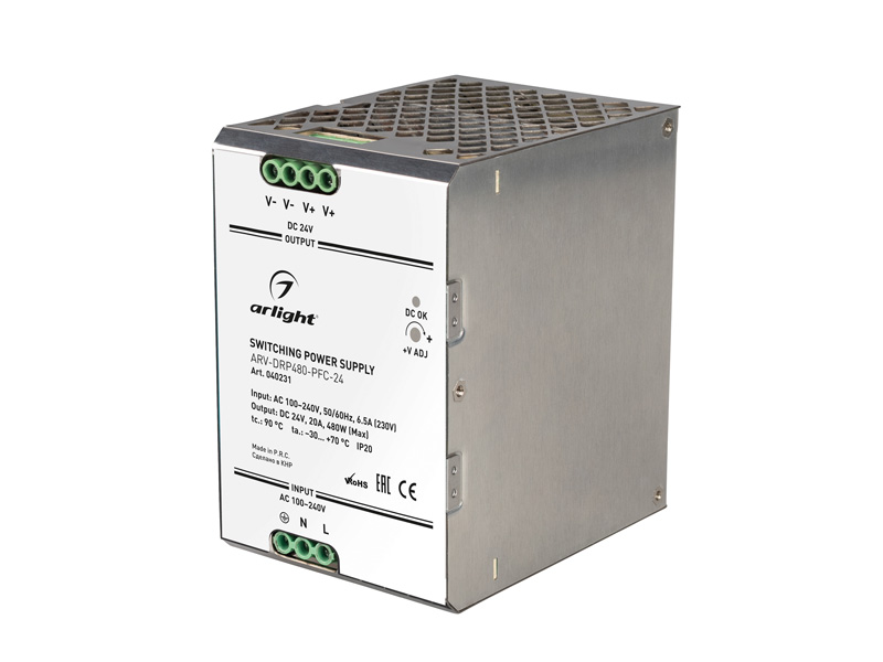 Блок питания ARV-DRP480-PFC купить оптом в Москве 