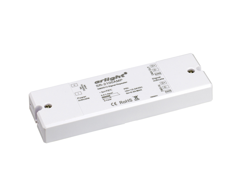Купить Усилитель DMX-сигнала SR-2100AMP (12-24V, 1CH) 