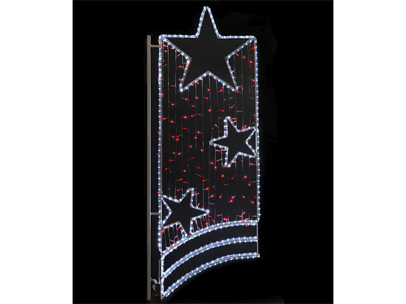 Светодиодная консоль "Праздник 2" 72x180 купить оптом в Москве 