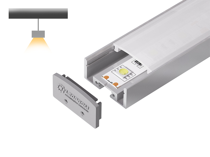 Профиль алюминиевый LP 1227 (2000 мм) купить оптом в Москве 