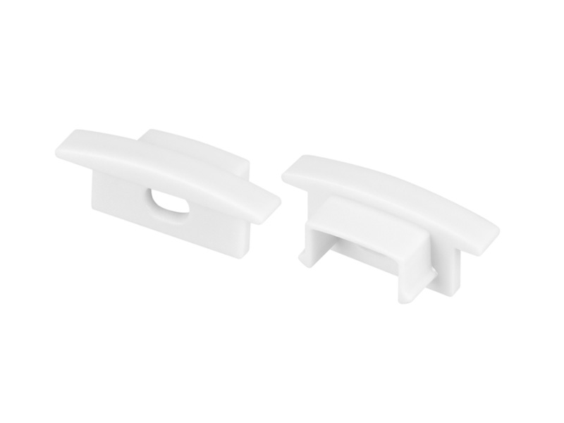 Заглушка LINE-2308-F с отверстием WHITE купить оптом в Москве 