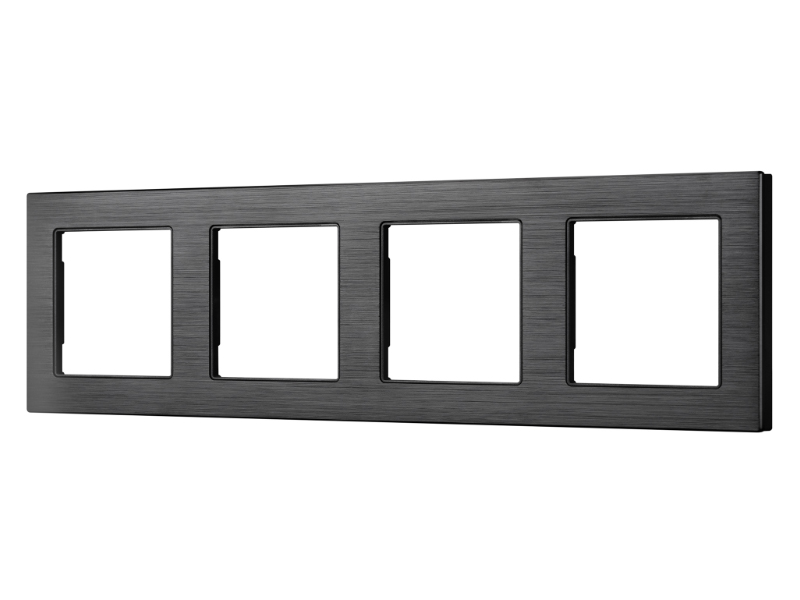 Купить Рамка алюминиевая FRM-PRESTO-ALS-4-BK 