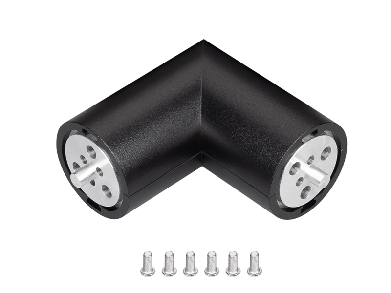 Соединитель профиля ROUND-D36-360-90 BLACK купить оптом в Москве 