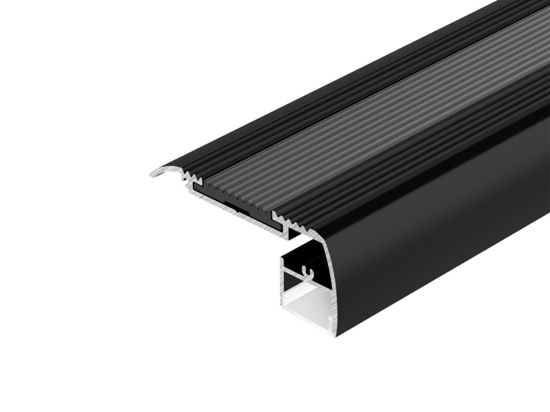 Профиль STAIR-W65-2000 ANOD BLACK купить оптом в Москве 