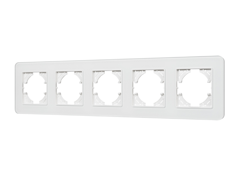 Купить Рамка стеклянная FRM-OMALI-SFGS-5-WH 