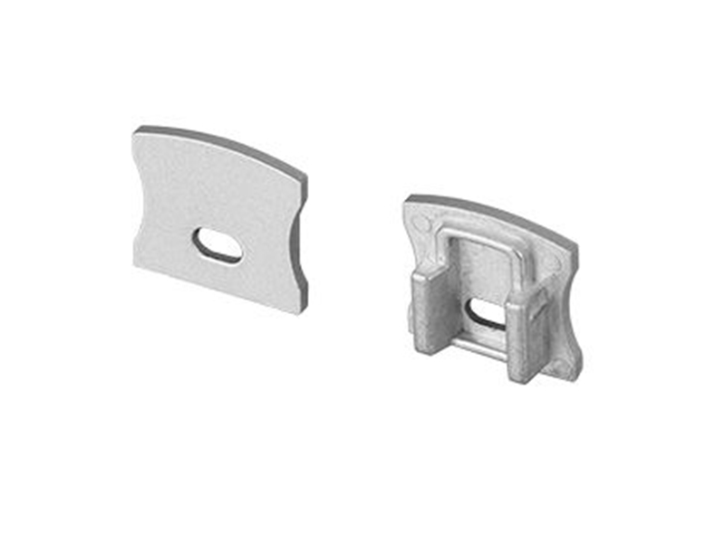 Заглушка ALU-SLIM-H15 с отверстием купить оптом в Москве 