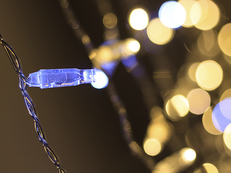 Динамическая гирлянда дождь светодиодная