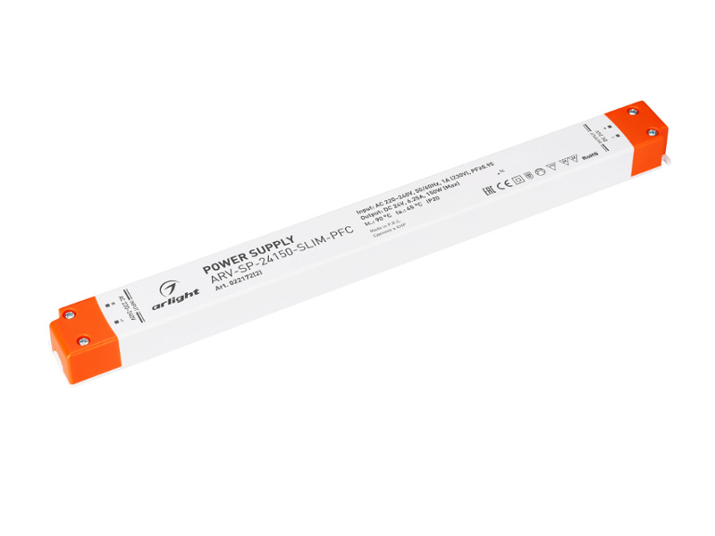 Блок питания ARV-SP-150-SLIM-PFC купить оптом в Москве 