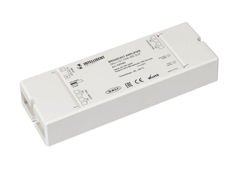 Купить INTELLIGENT ARLIGHT Усилитель DALI-101-DIM-BR-SUF (DALI bus, 230V) 