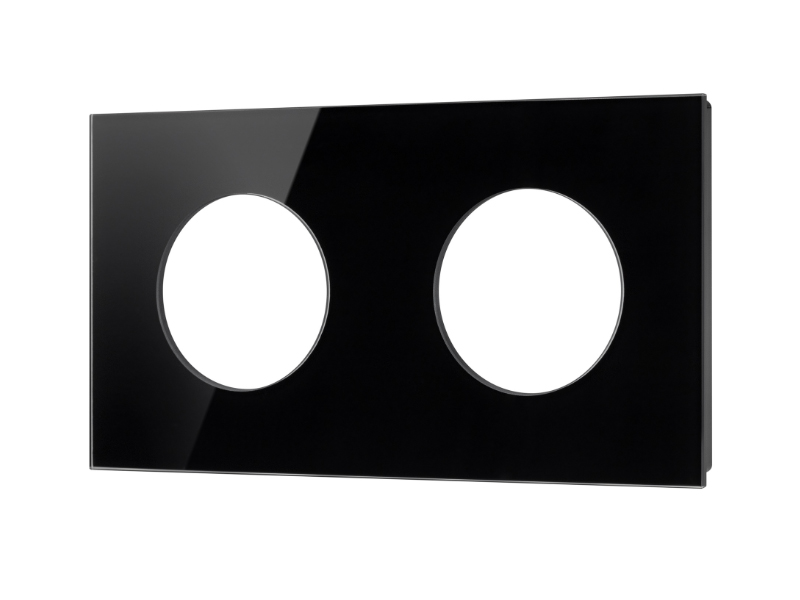 Купить Рамка стеклянная FRM-GLARE-GC-2-BK 