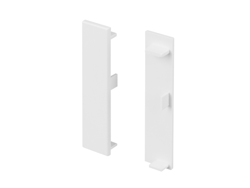 Заглушка PLINTUS-H55 WHITE купить оптом в Москве 