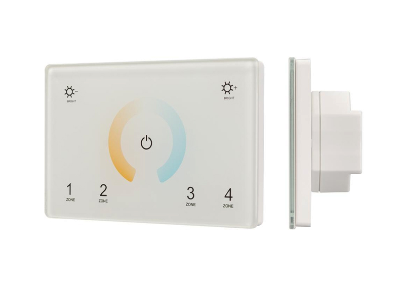 Купить Панель Sens SMART-P81-MIX White (230V, 4 зоны, 2.4G) 