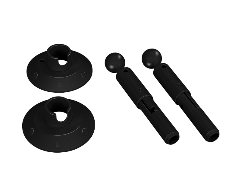 Купить Крепление MOONLIGHT-COTTON-ROUND-D13-S-KIT Black 