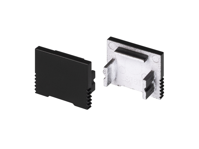 Заглушка SL-SLIM-H13M BLACK глухая купить оптом в Москве 