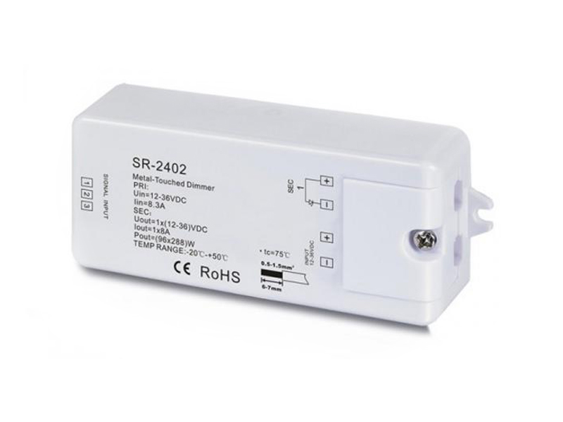 Купить Диммер SR-2402 (12-36V, 96-288W, Metal-Touch) 