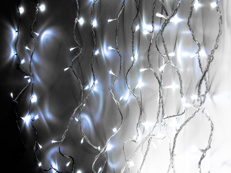 Светодиодный дождь занавес купить