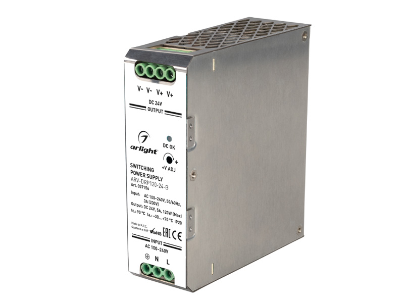 Блок питания ARV-DRP120 купить оптом в Москве 