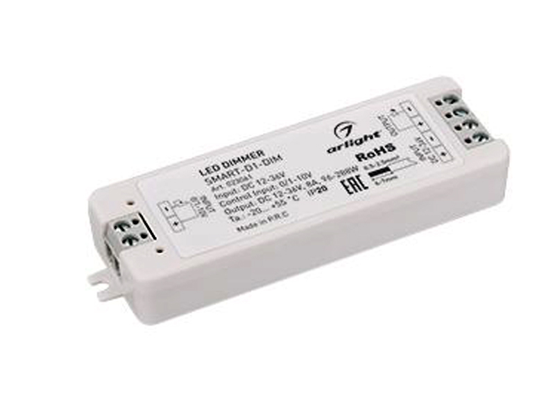 Купить Диммер SMART-D1-DIM (12-36V, 0/1-10V) 