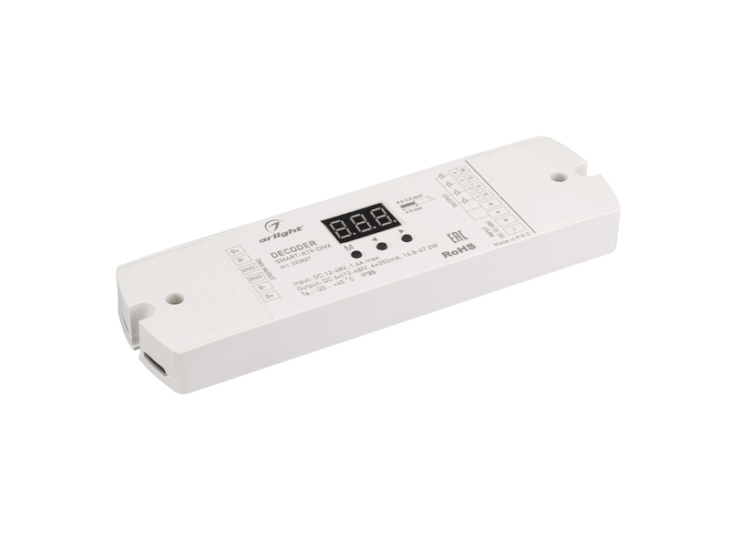 Декодер SMART-K19-DMX (12-48V, 4x350mA) купить оптом в Москве 