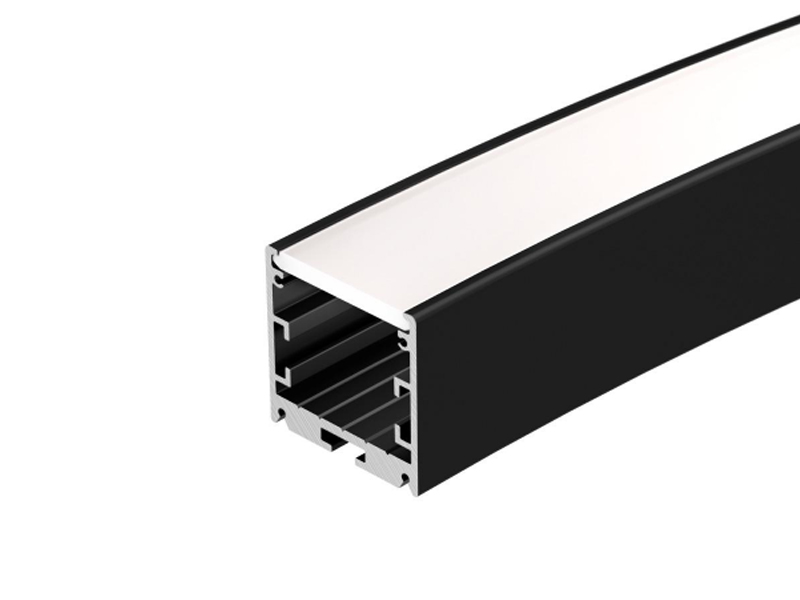 Купить Профиль SL-ARC-3535-D1500-A45 BLACK (590мм, дуга 1 из 8) 