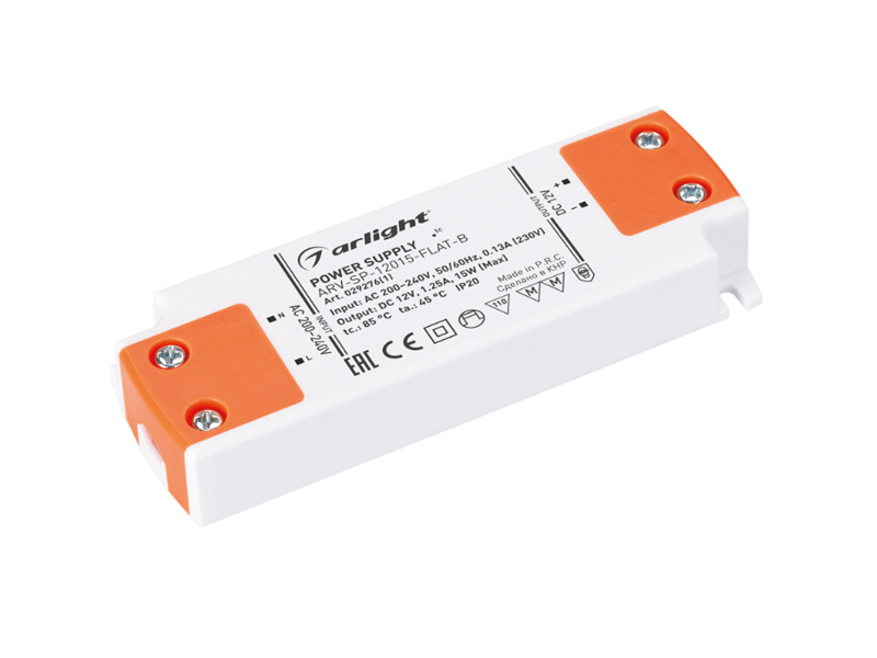 Блок питания ARV-SP-015-FLAT-B купить оптом в Москве 